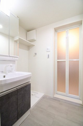 グランドメゾンの設備|洗濯機置き場です♪