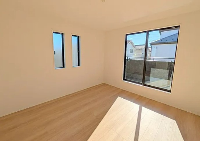 【新築】坂戸市にっさい花みず木10期 4号棟の洋室|2F 7帖洋室です！主寝室にいかがでしょうか！