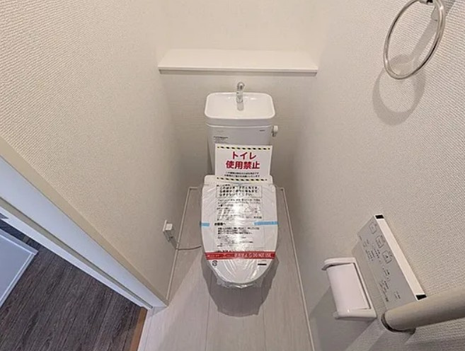 【新築】坂戸市にっさい花みず木10期 7号棟のトイレ|シンプルなトイレスペースです！