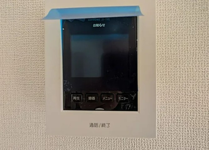 【新築】坂戸市にっさい花みず木10期 7号棟のセキュリティ|TVモニター付きインターフォン付きで悪質なセールスにも安心です！