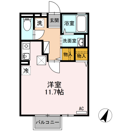 エクセル東合川の間取り|使い勝手の良い間取りです♪