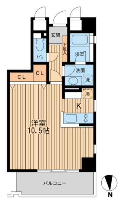港区芝２丁目の賃貸マンションの画像