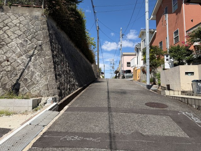 【ヴィレッタの杜】仁川町六丁目Ｄの周辺|前面道路含む現地写真です（２号地）