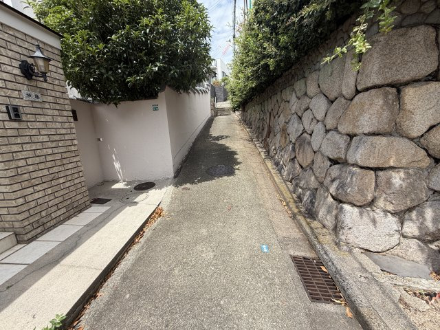 【ヴィレッタの杜】東山町Ｂの周辺|西側前面道路含む現地写真です
