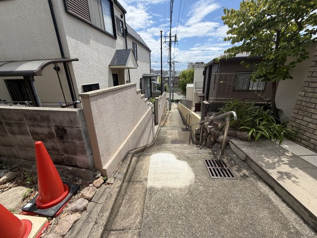 【ヴィレッタの杜】東山町Ｂの周辺|西側前面道路含む現地写真です