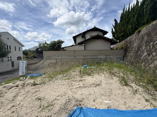 【ヴィレッタの杜】苦楽園二番町Ｈ　建築条件付き土地の外観|現地写真です