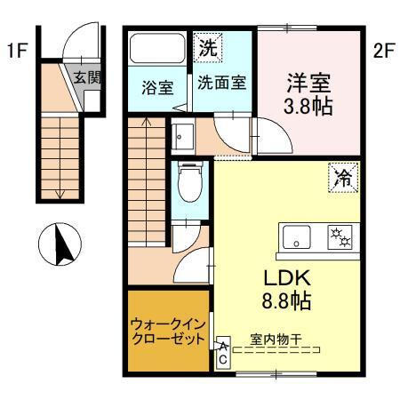 RELUXIA　Aの間取り