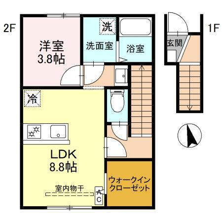 RELUXIA　Bの間取り