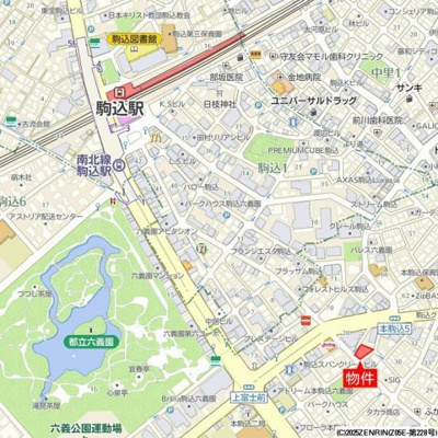 【地図】 | ジオエント駒込