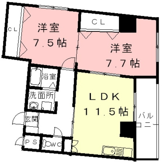 グランドステージの間取り