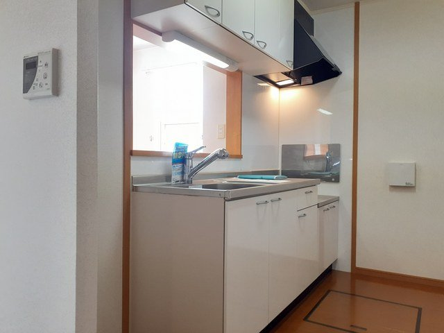 すずらんのキッチン|コンパクトなキッチンで掃除もラクラク