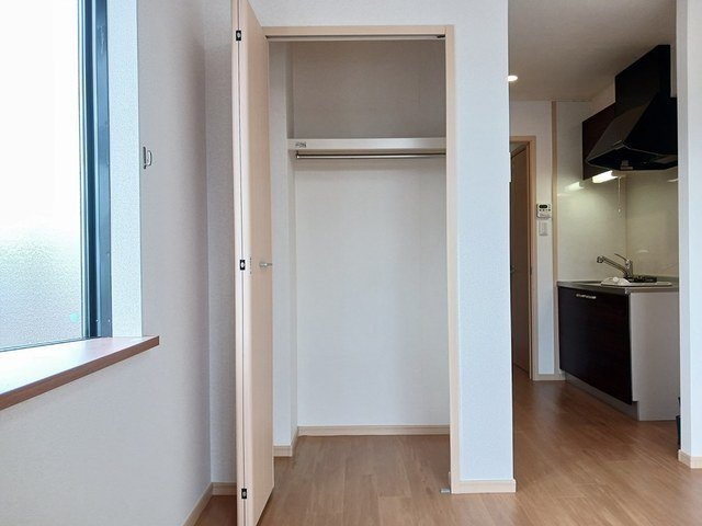 アンソレイユＡの収納|大きなものも収納できそうです