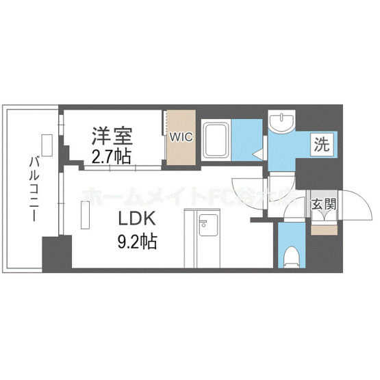 【間取り】 | プレサンス九条グランデリーヴ