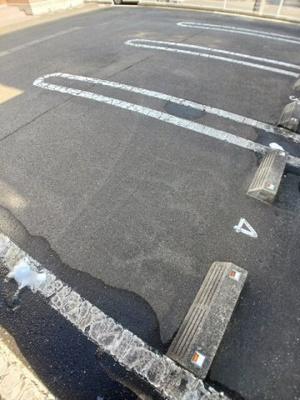 【駐車場】 | コーポラス・カマタ　Ａ