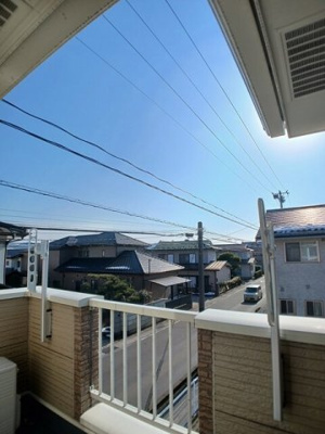 【バルコニー】 | コーポラス・カマタ　Ａ