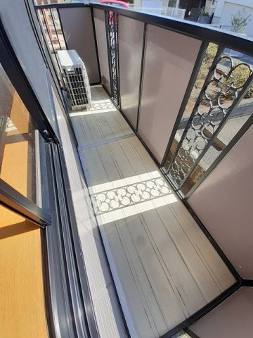 ルナハウスのバルコニー