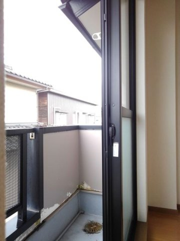 エトワール八尾Ⅱのバルコニー