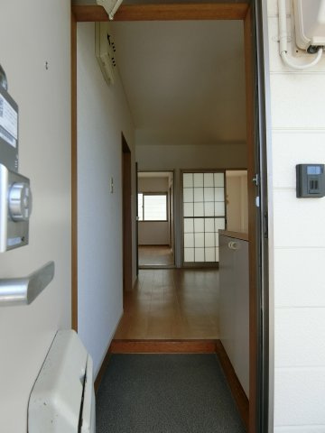 ニューシティ美保Ｂの玄関