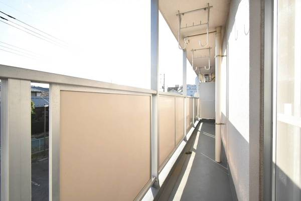 ビレッジハウス大谷5号棟のバルコニー|ビレッジハウスの同一物件・同一タイプの間取りの写真です