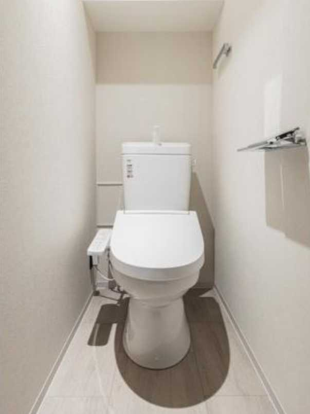 デュオフラッツ池尻大橋ノリス　新築　礼金０　ペット相談のトイレ