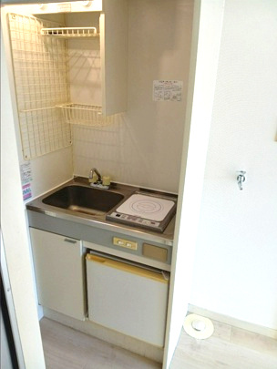 スカイコート八王子第二のキッチン|使いやすいキッチンです