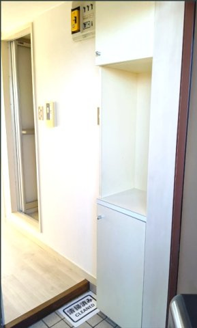 スカイコート八王子第二の収納|収納があります