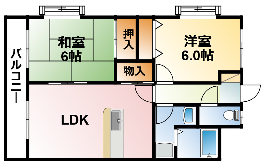 今関ビルの間取り