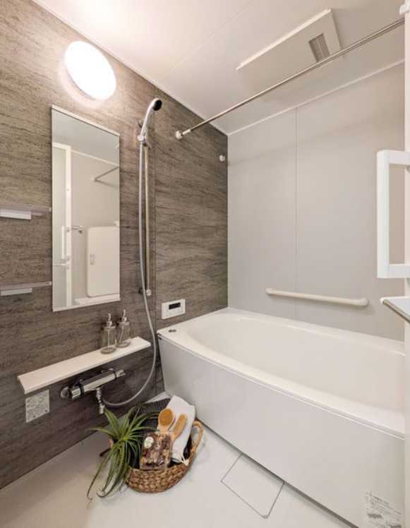 グレーシアフィット三軒茶屋　新築　ペット相談　ネット無料の浴室|※小物はつきません