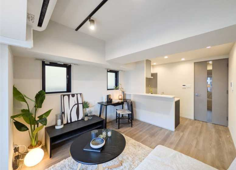 グレーシアフィット三軒茶屋　新築　ペット相談　ネット無料の居間・リビング|※写真はイメージです