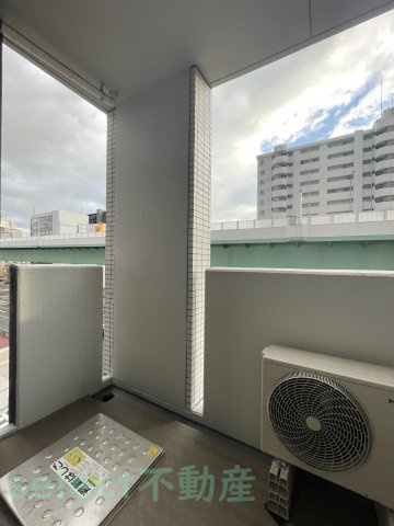 リ　ブラン東別院のバルコニー