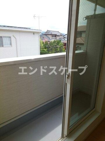 アーバンⅡのバルコニー|高崎、前橋のお部屋探しはエンドスケープまで！お客様の理想お聞かせ下さい♪