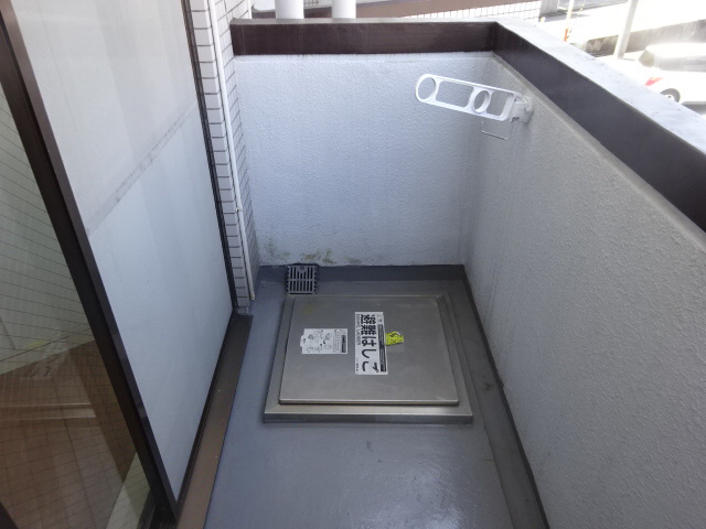 伊川谷マンションのバルコニー