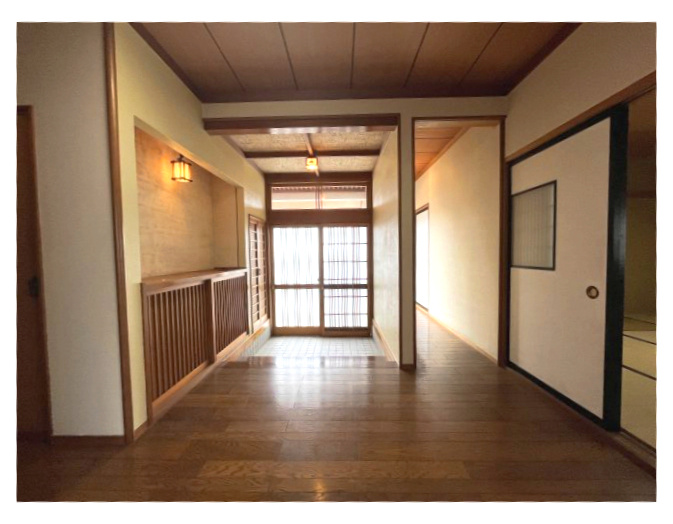 寒河江市大字西根字高畑123-1の玄関|落ち着いた玄関です