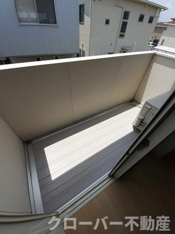 フィオーレ太田Ⅱのバルコニー
