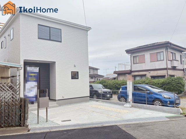 魚住町西岡22期　新築戸建　の駐車場|【ホームページに現地動画掲載中】●年中無休：当日予約可●駐車場は並列2台可能！前面道路もゆったり！