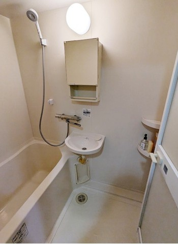 リリーパレスナルシマⅢの浴室