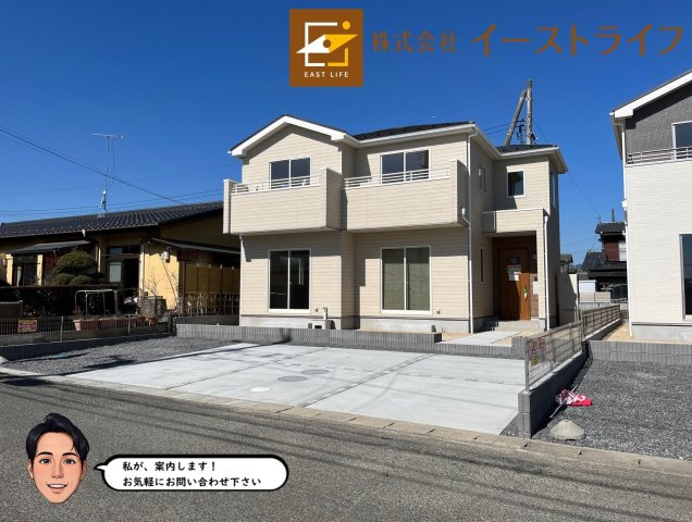 【建築条件付売地】　いわき市仁井田町　全3区画の完成予想図|同社施工イメージ　お気軽にお問い合わせください♪