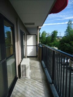 【バルコニー】 | シャルマンＫ＆Ｌ | 陽当たり良好なバルコニーです