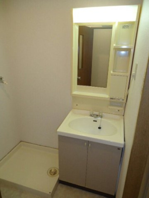 【洗面所】 | シャルマンＫ＆Ｌ | 広い洗面スペース