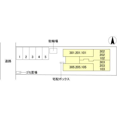 La Maison 表町の区画図|他社様掲載物件もまとめてご紹介、ご案内可能です(^^)/