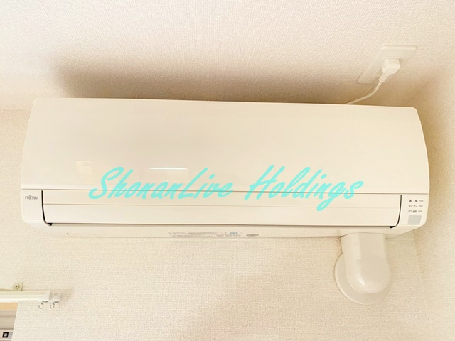 茅ヶ崎市十間坂２丁目の賃貸マンションの設備|エアコン付きです♪