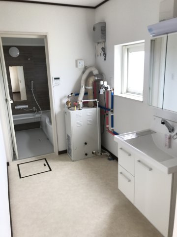 星が浦大通1テラスハウスAの洗面所