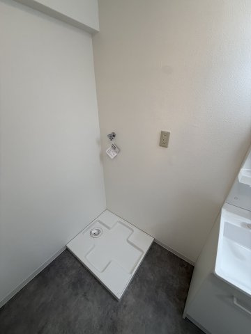 クローバーハイツ岩出の洗面所