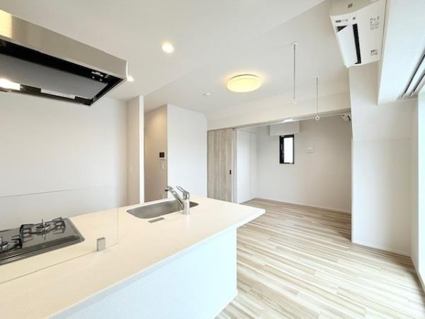 ジオエント駒込の居間・リビング|ゆったりとした居間です