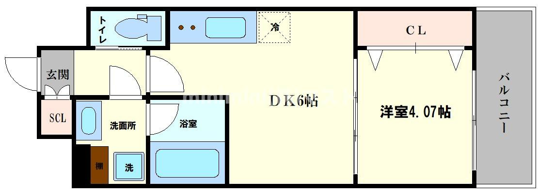 Vinoプレジオ本町の間取り
