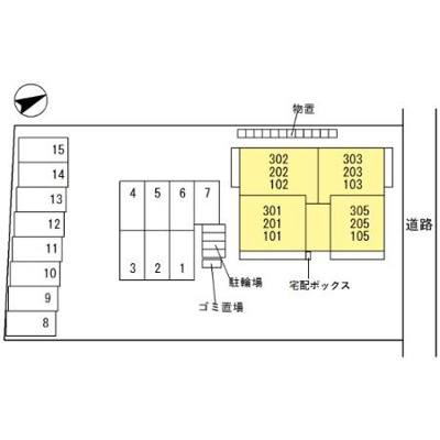 【区画図】 | ラ・シャンブル