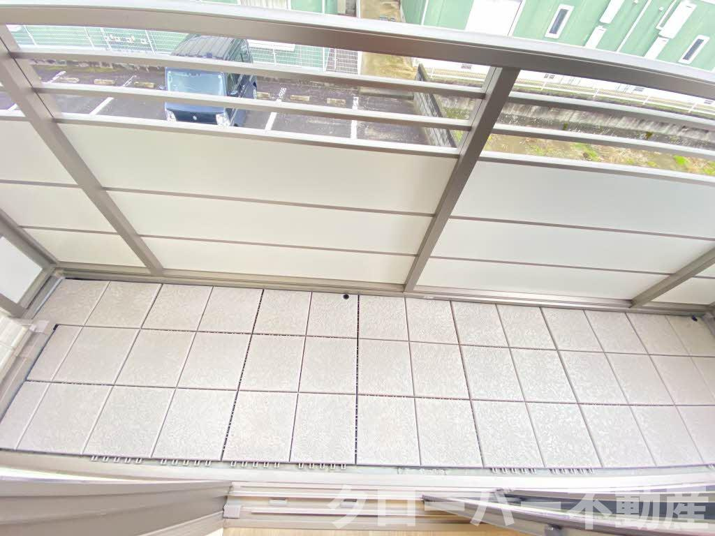 グリーンメゾンのバルコニー