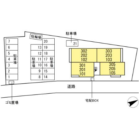 E’clat(エクラ) の区画図