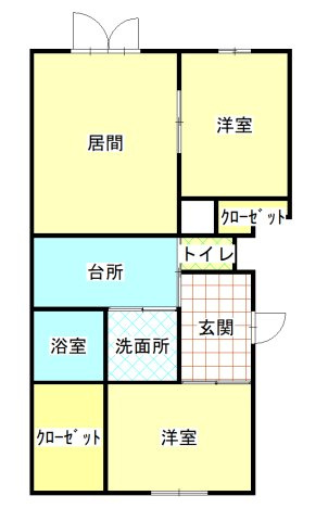 Casa-i Higashikawa Ⅰの間取り