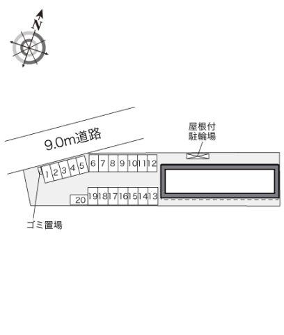レオパレスパイン滝の下のその他